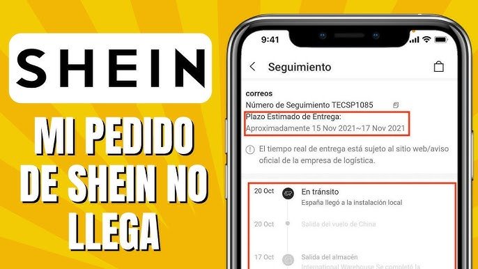 que hacer si compras algo por Shein y no llega