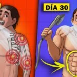 me bano con agua fria todos los dias