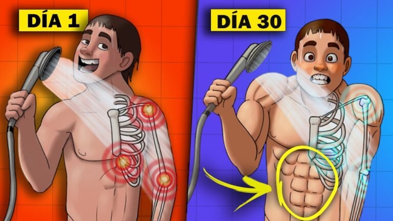 me bano con agua fria todos los dias
