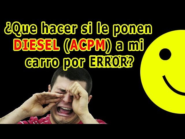 le pongo diesel a un coche de gasolina