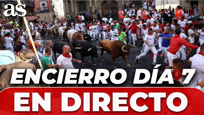 septimo encierro San Fermin 2025