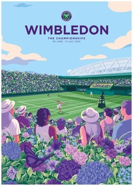 Wimbledon Poster 2025