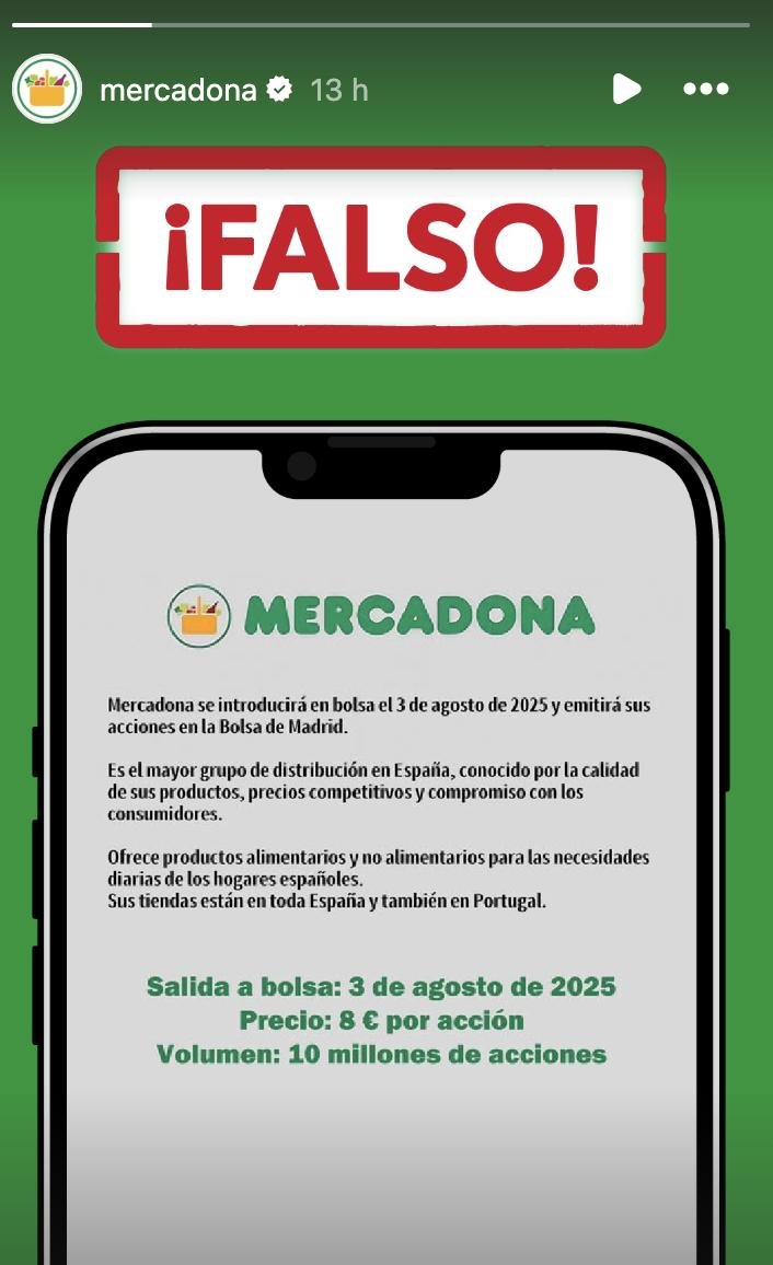 Acciones Mercadona bolsa