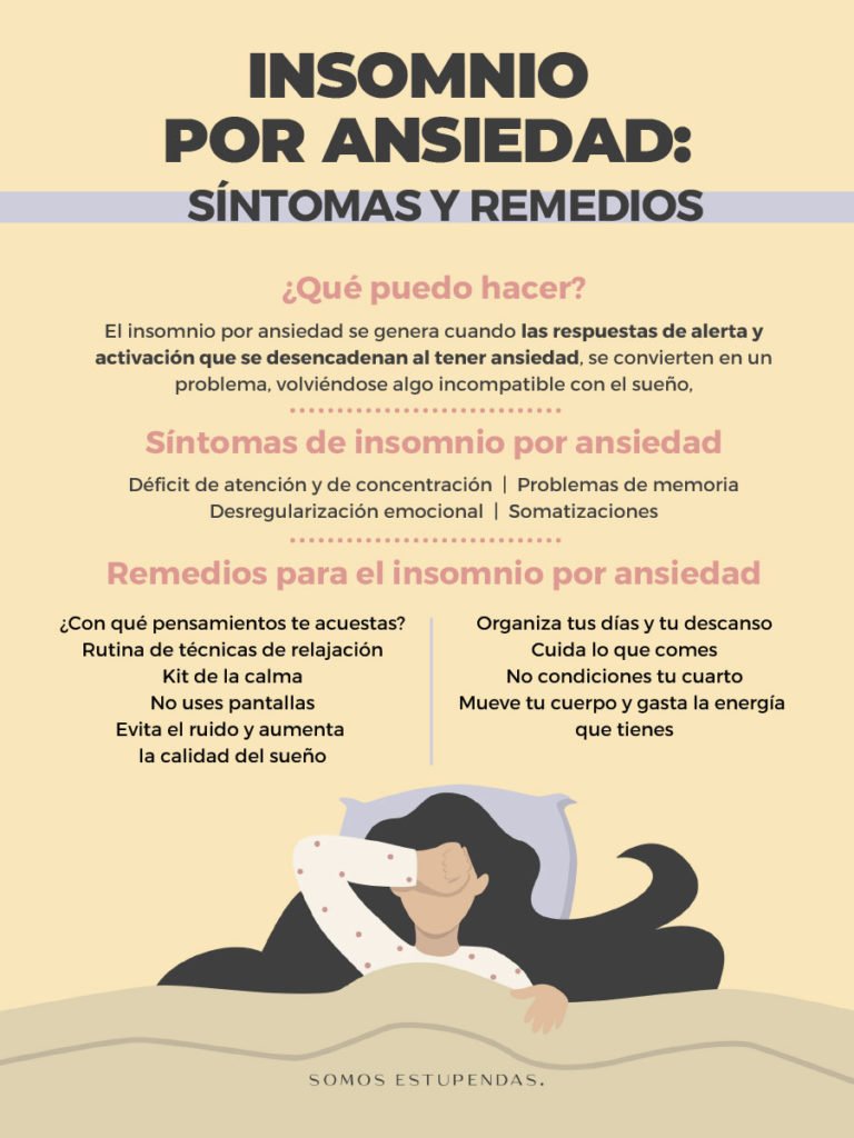 que hacer si tienes ansiedad y no puedes dormir